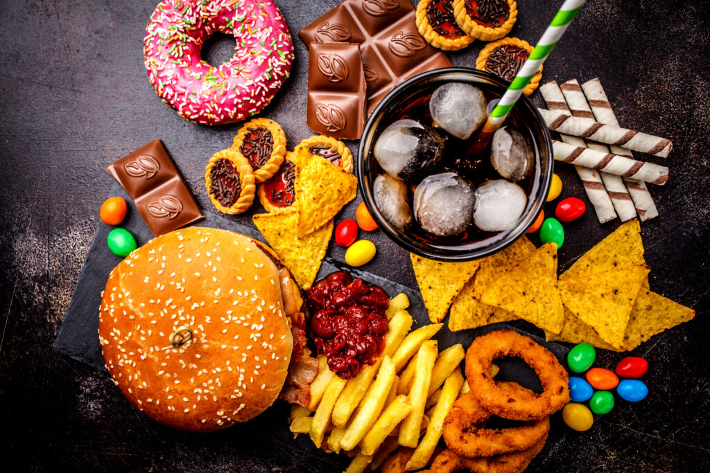 Spread of ultra-processed food